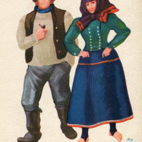 Postcard BLAAVANDSHUK,JYLLAND - Eneret: Stenders Forlag #P52 - Picture 3 of 4